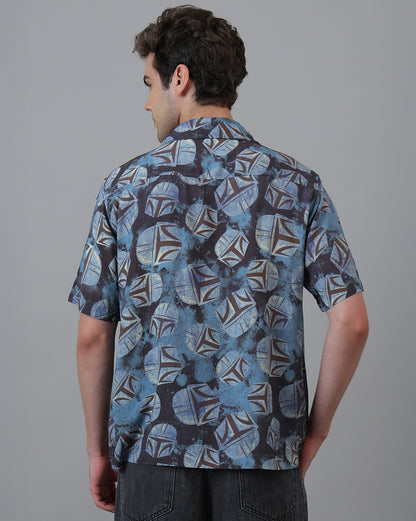 Star Wars The Mandalorian Regular Fit Casual Shirt