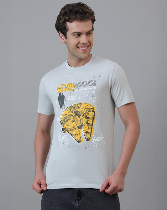 Star Wars Printed Regular Fit Tshirt For Men
