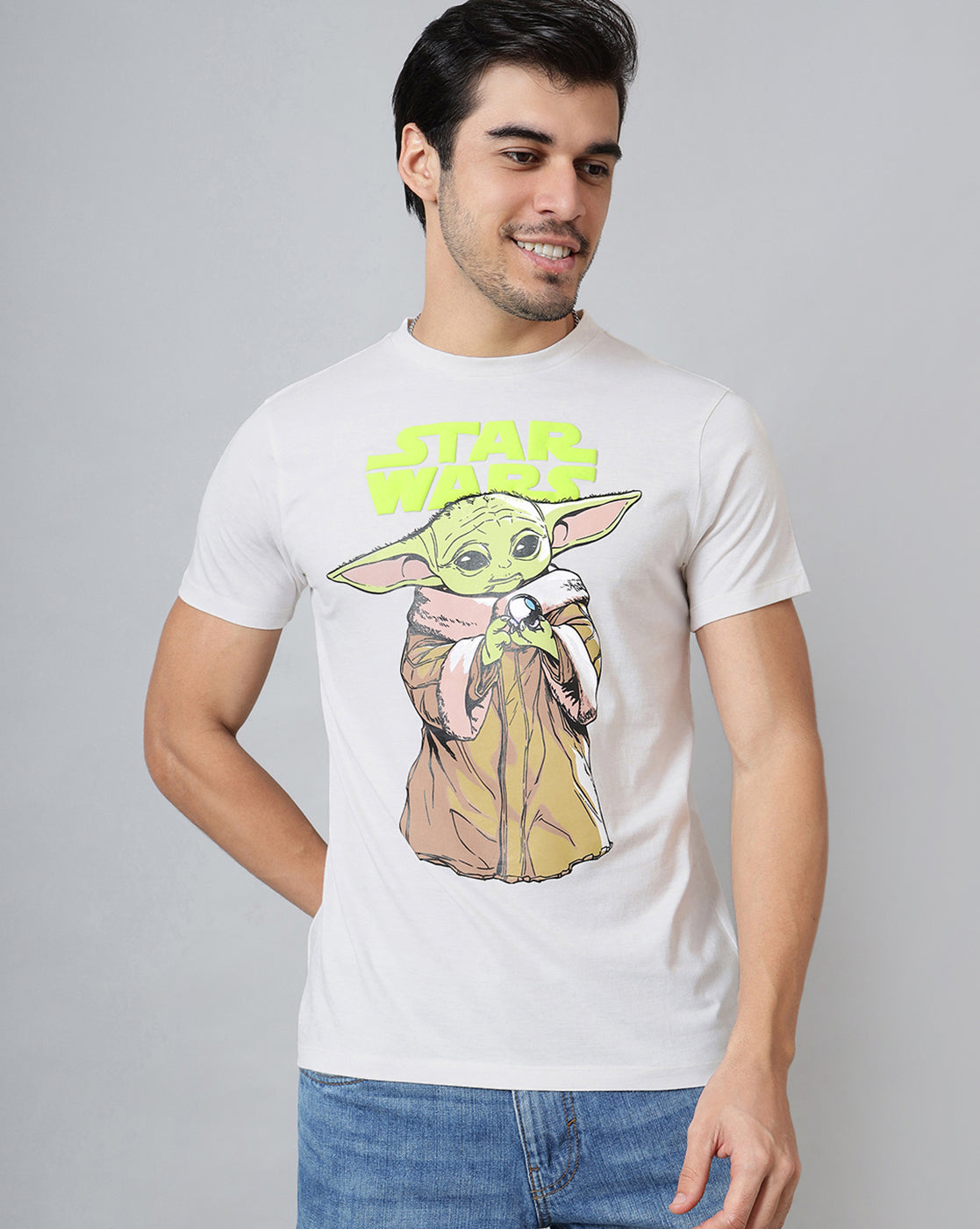 Star Wars Printed Regular Fit Tshirt For Men