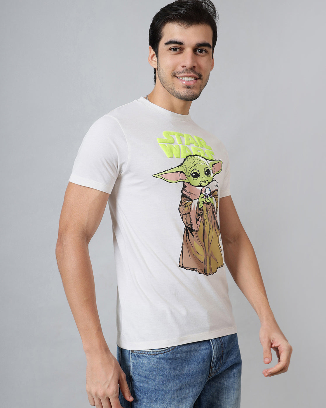Star Wars Printed Regular Fit Tshirt For Men