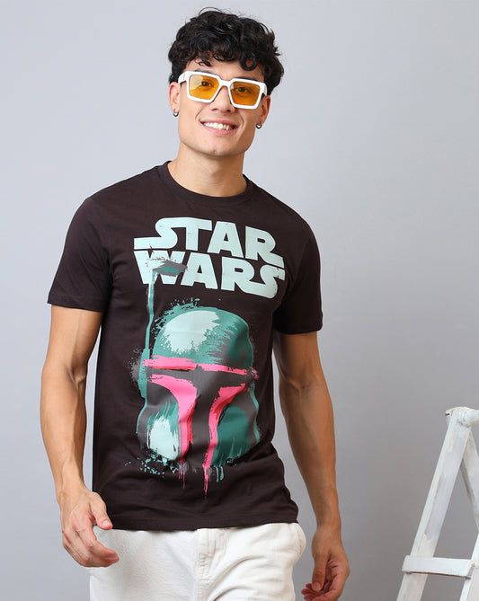 Star Wars Printed Regular Fit Tshirt For Men