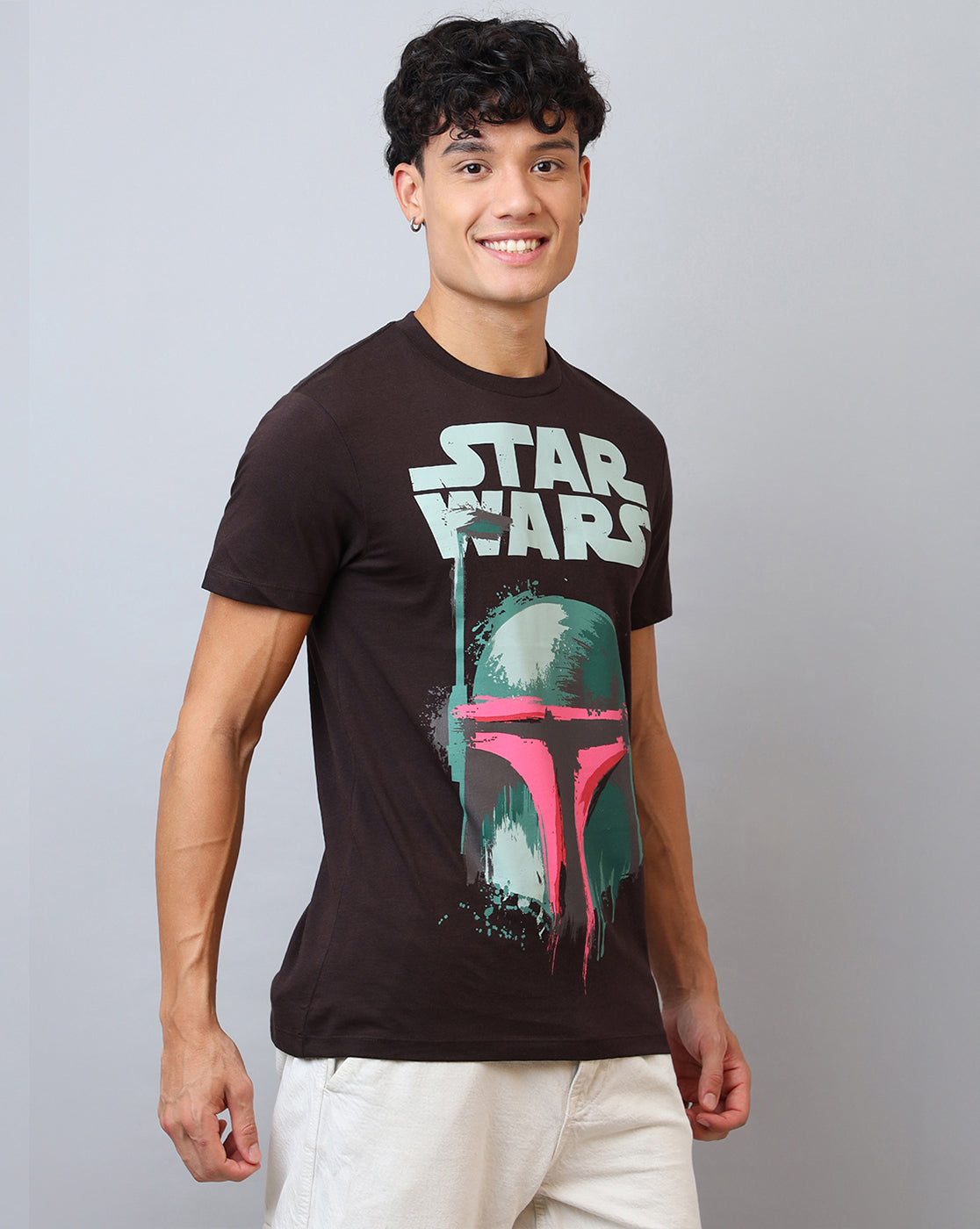 Star Wars Printed Regular Fit Tshirt For Men