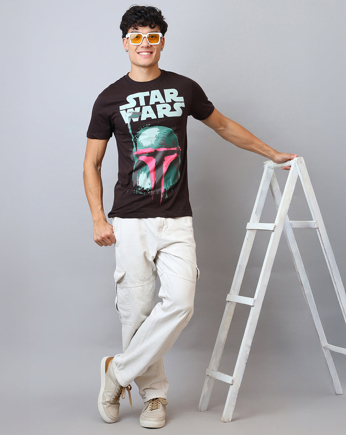 Star Wars Printed Regular Fit Tshirt For Men