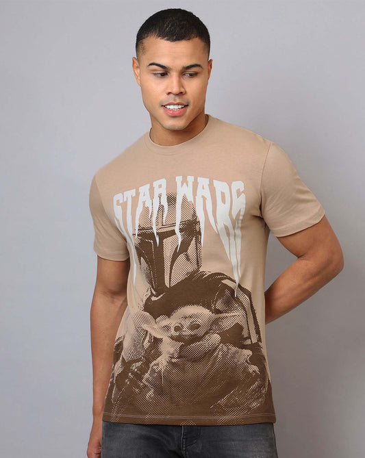 Star Wars Printed Regular Fit Tshirt For Men