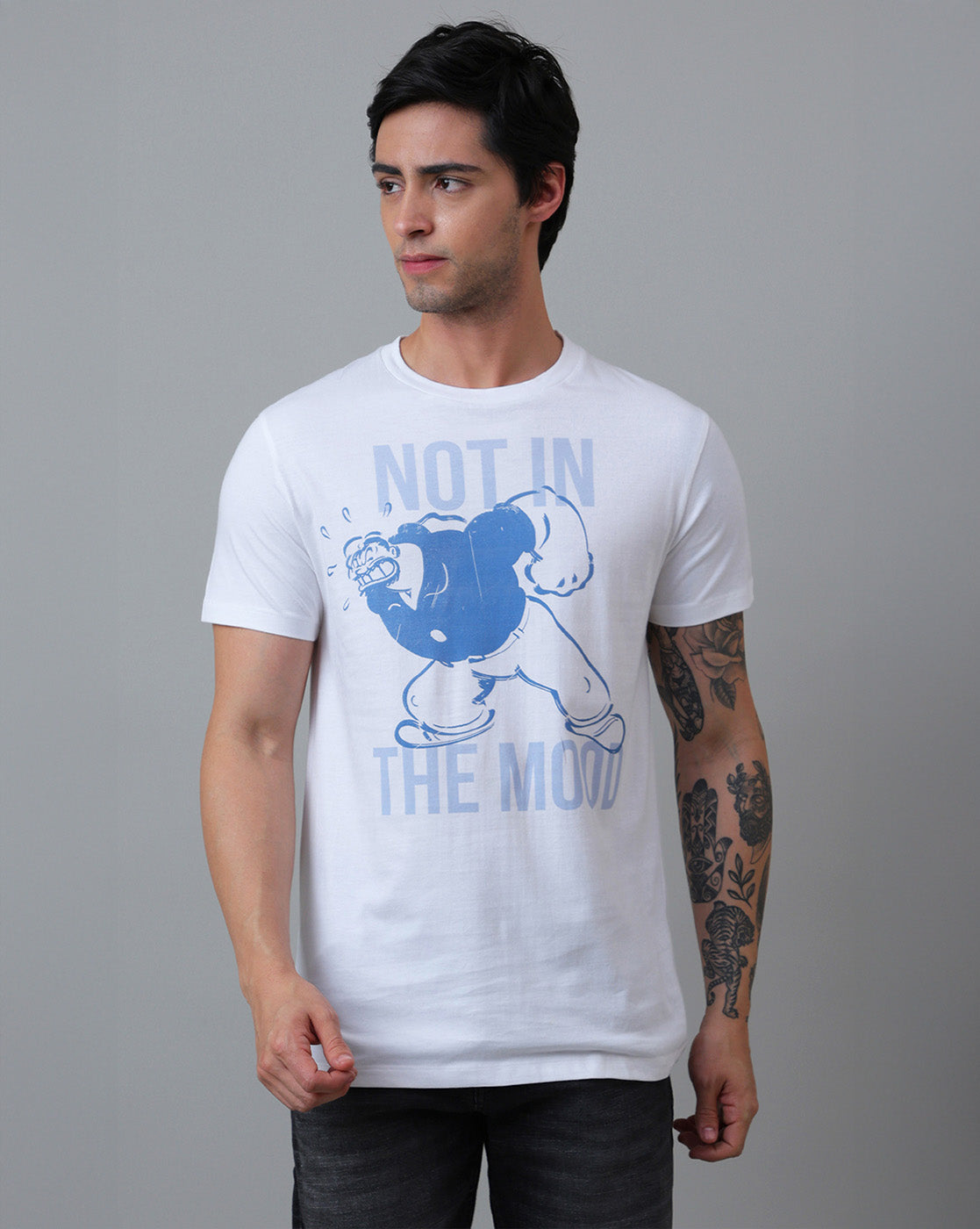Popeye Printed Tshirt For Men