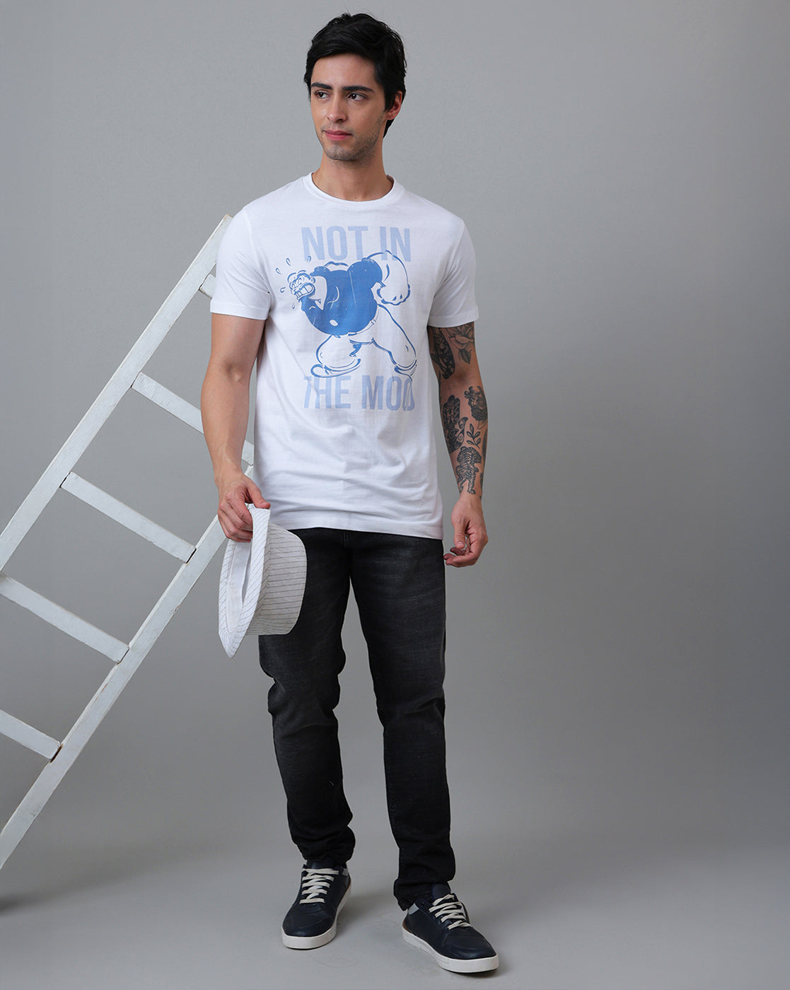 Popeye Printed Tshirt For Men