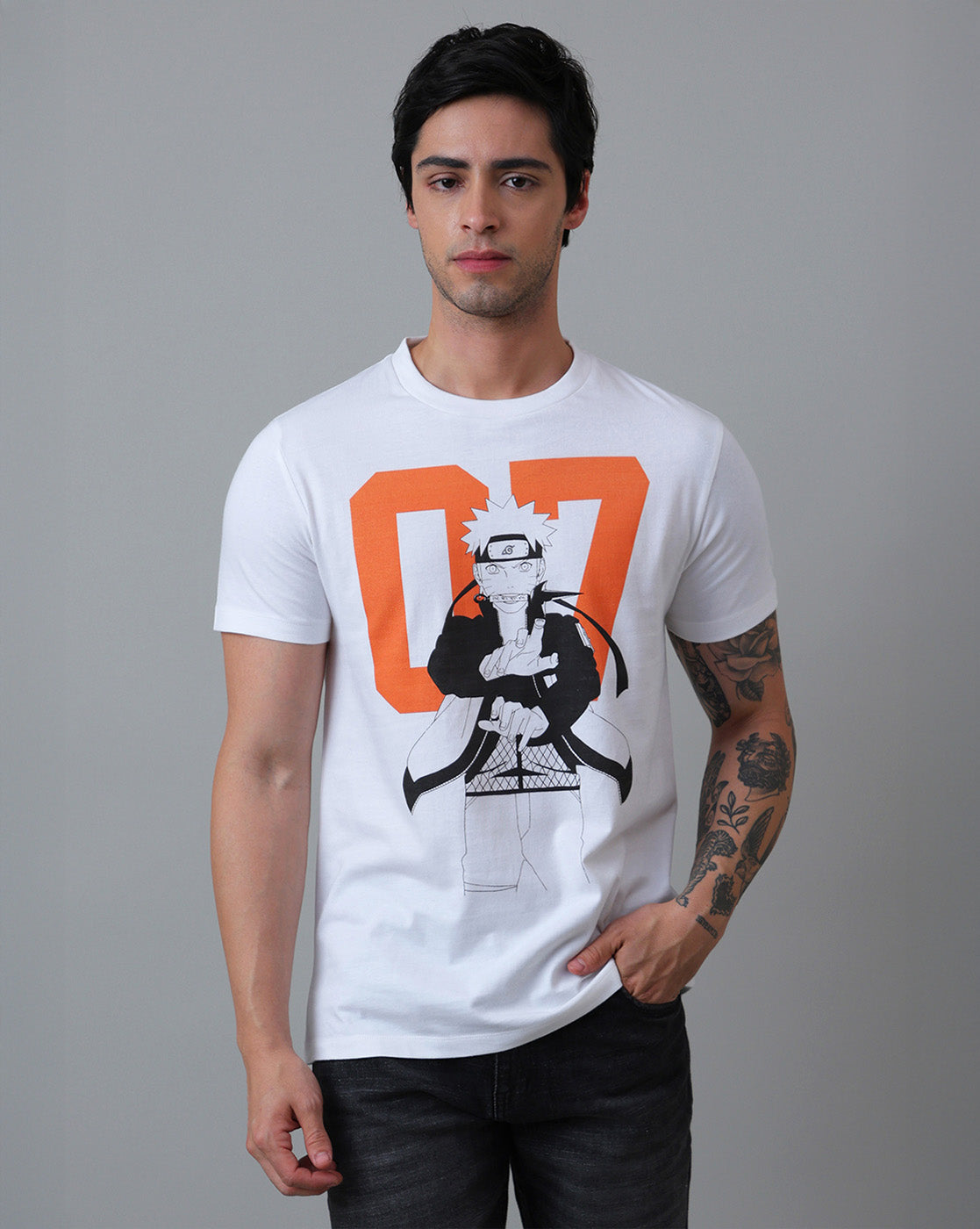 Naruto Printed Tshirt For Men