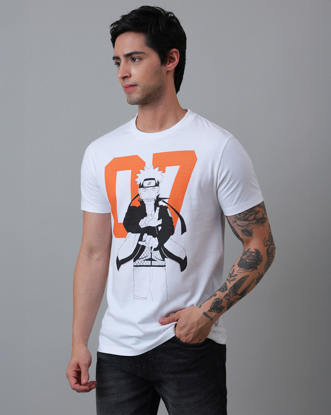 Naruto Printed Tshirt For Men