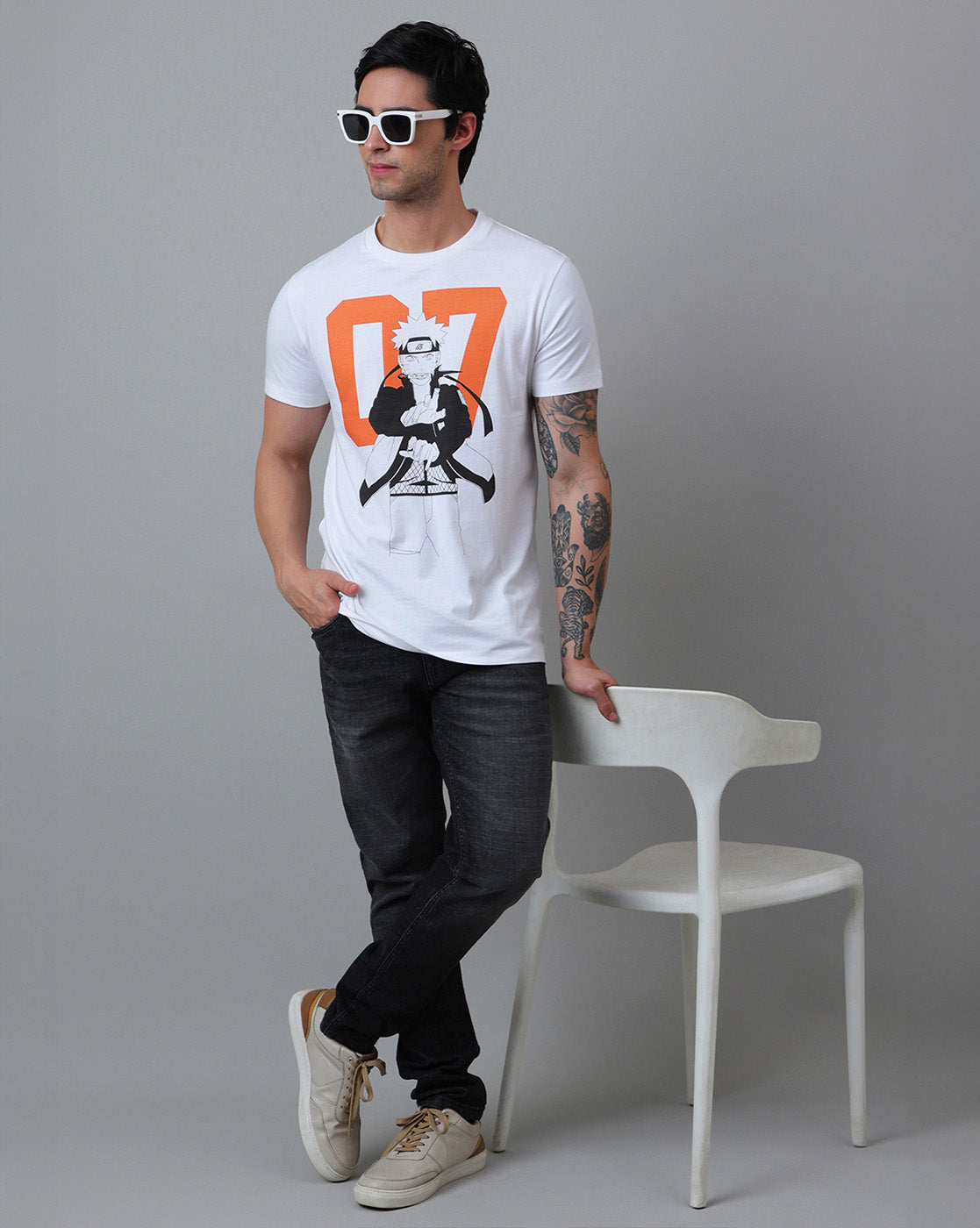 Naruto Printed Tshirt For Men