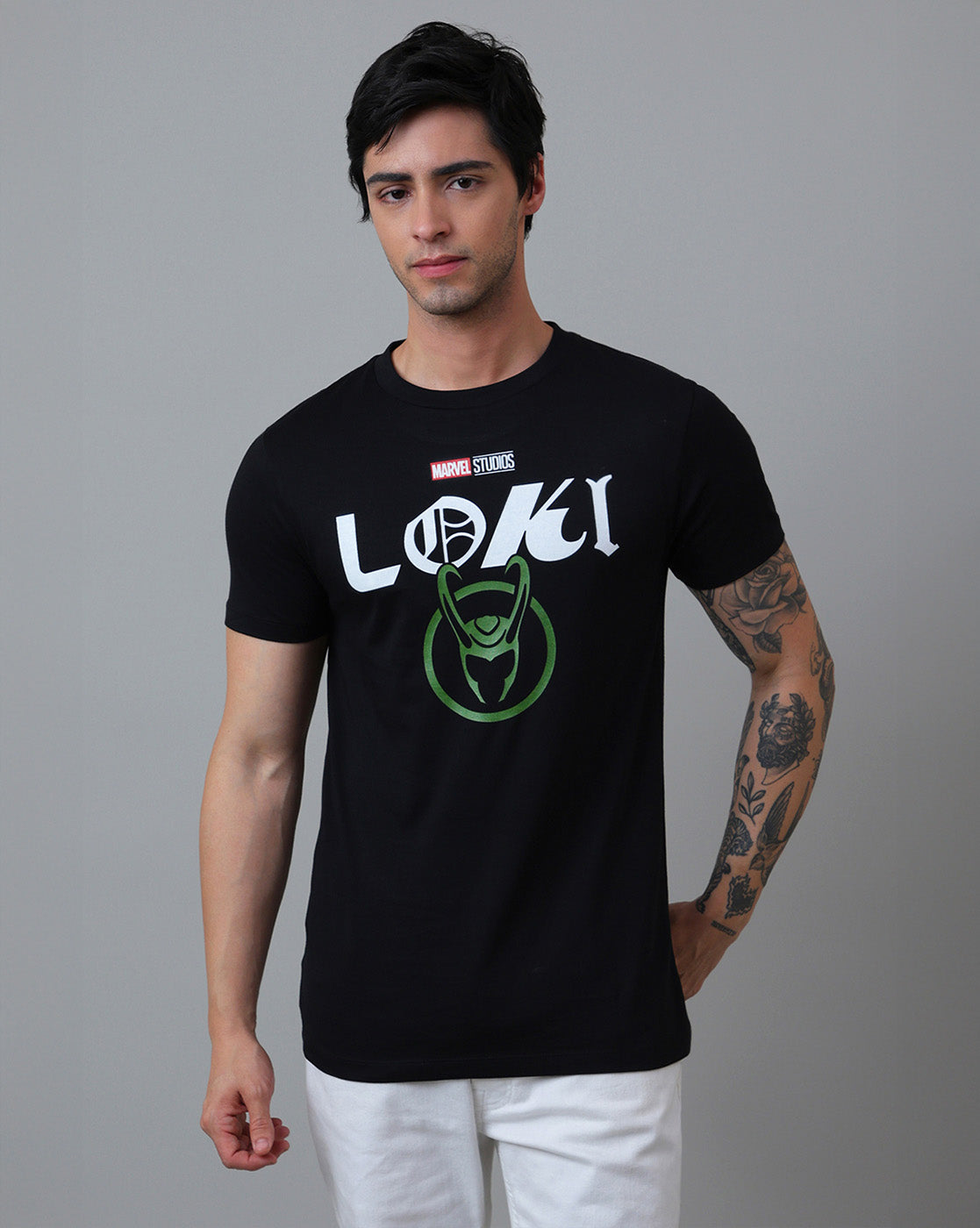 Loki Printed Regular Fit Tshirt For Men