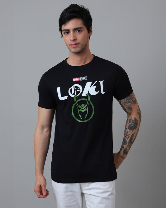 Loki Printed Regular Fit Tshirt For Men