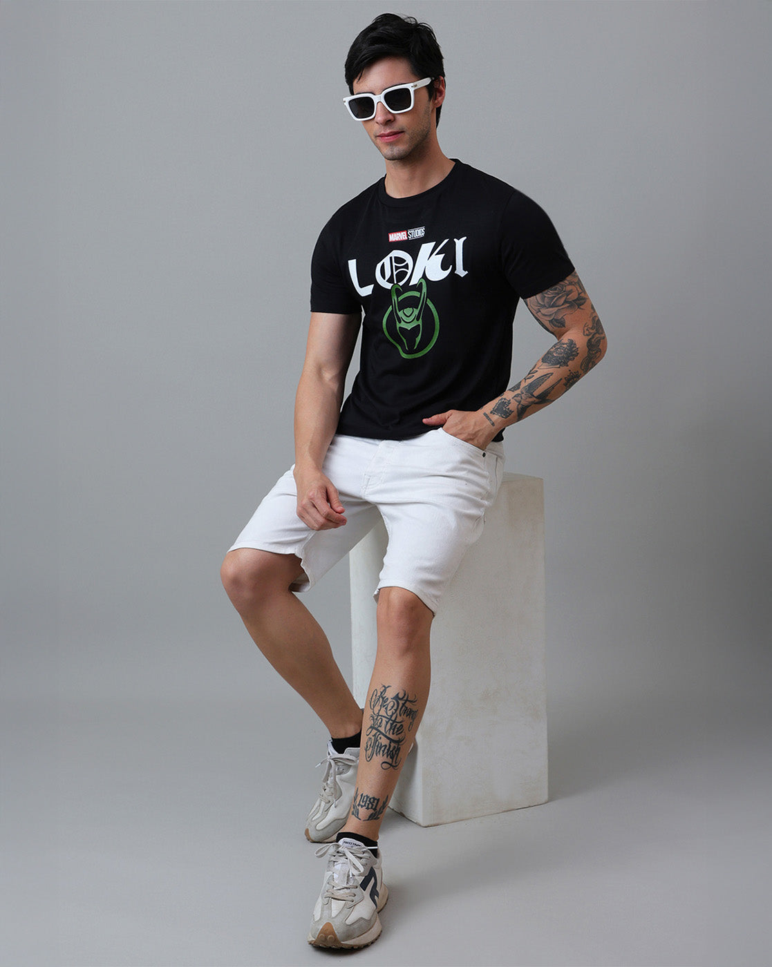 Loki Printed Regular Fit Tshirt For Men