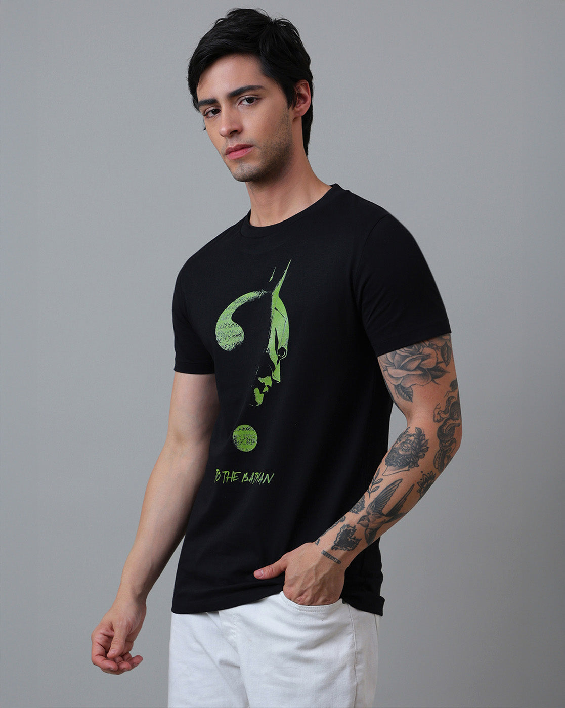 The Batman Printed Regular Fit Tshirt For Men