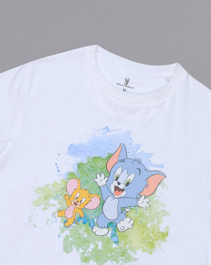 Tom & Jerry  Regular Fit Tshirt  Men