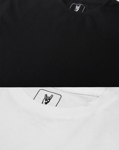 Pack of 2 Men Regular Fit Tshirt