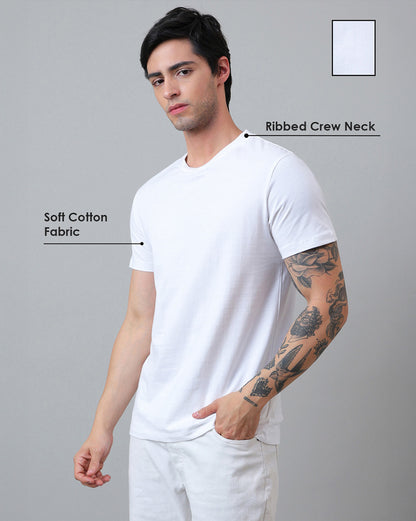 Pack of 2 Men Regular Fit Tshirt