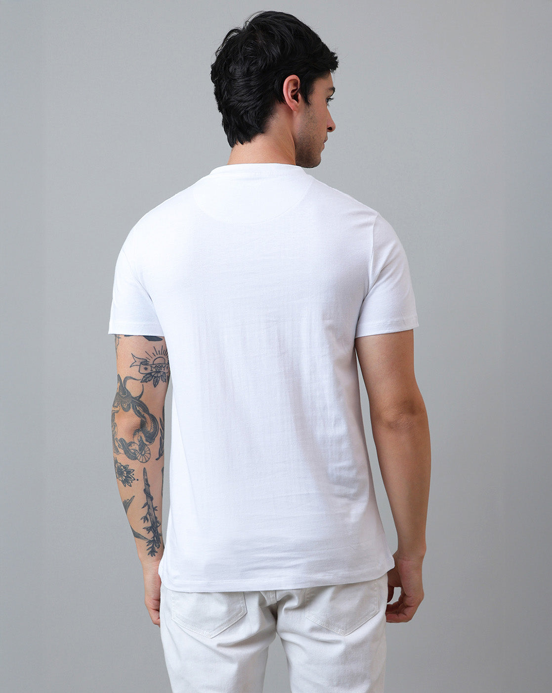 Pack of 2 Men Regular Fit Tshirt