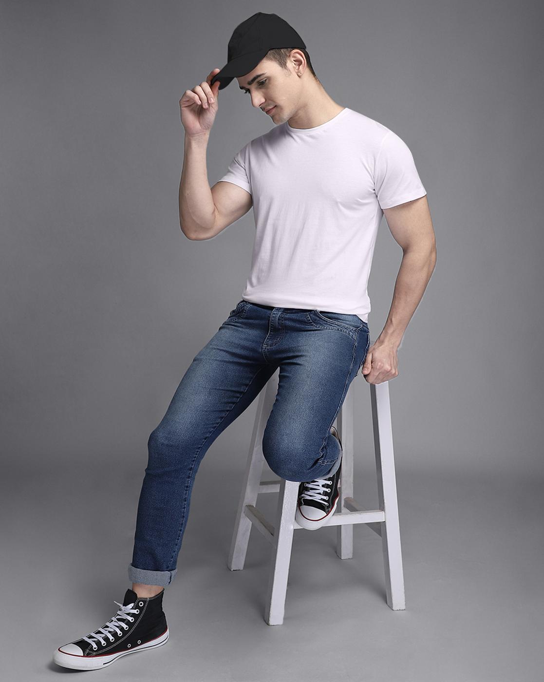 Pack of 2 Men Regular Fit Tshirt