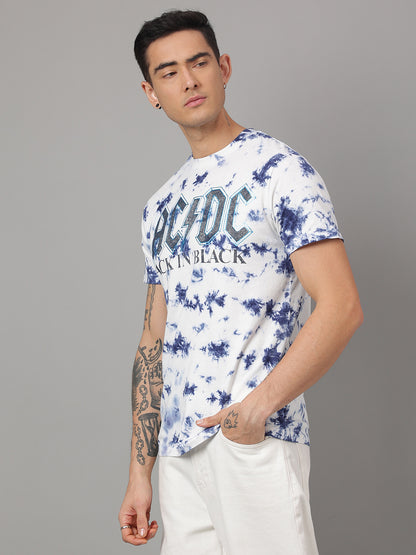 AC/DC Tie-Dye Tshirt  Men