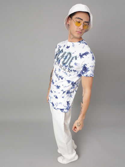 AC/DC Tie-Dye Tshirt  Men