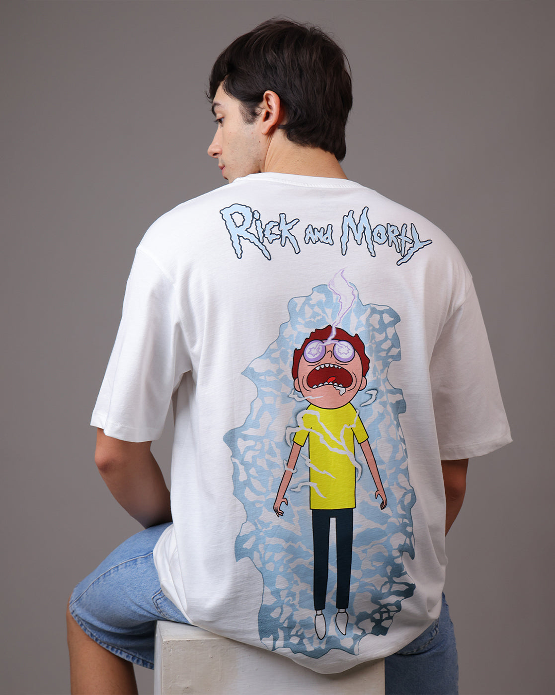 Rick & Morty Oversized Tshirt For Men