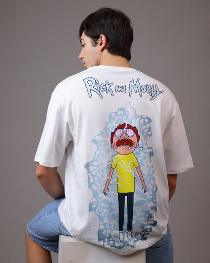 Rick & Morty Oversized Tshirt  Men