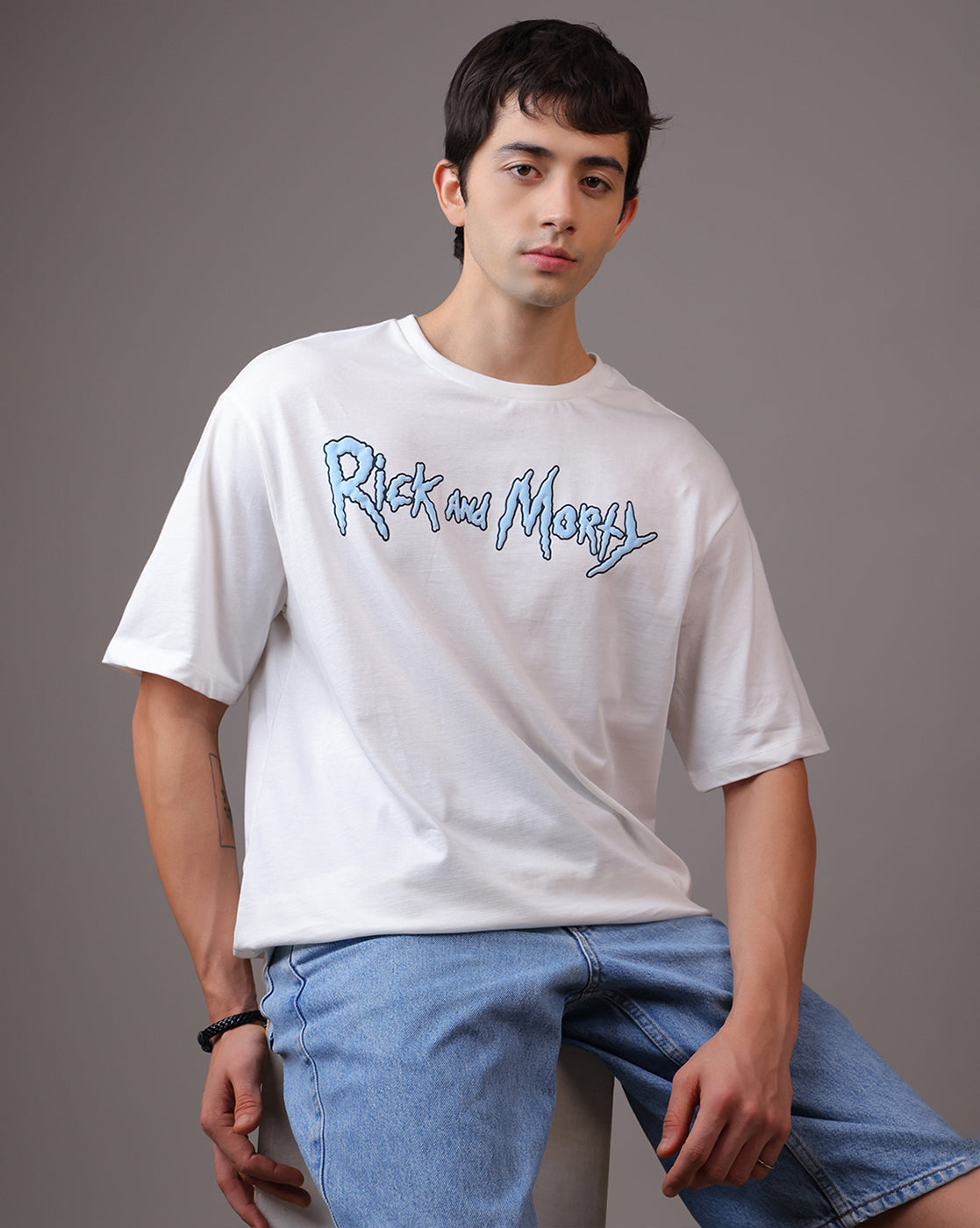 Rick & Morty Oversized Tshirt For Men