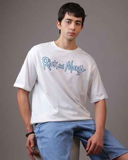 Rick & Morty Oversized Tshirt  Men