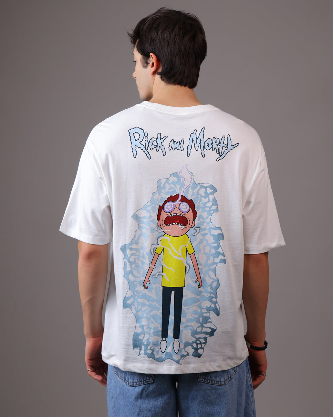 Rick & Morty Oversized Tshirt For Men