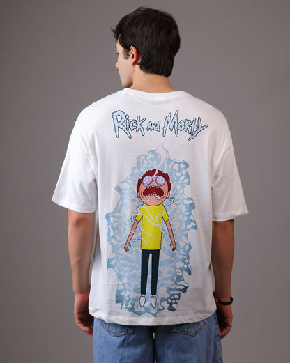 Rick & Morty Oversized Tshirt  Men