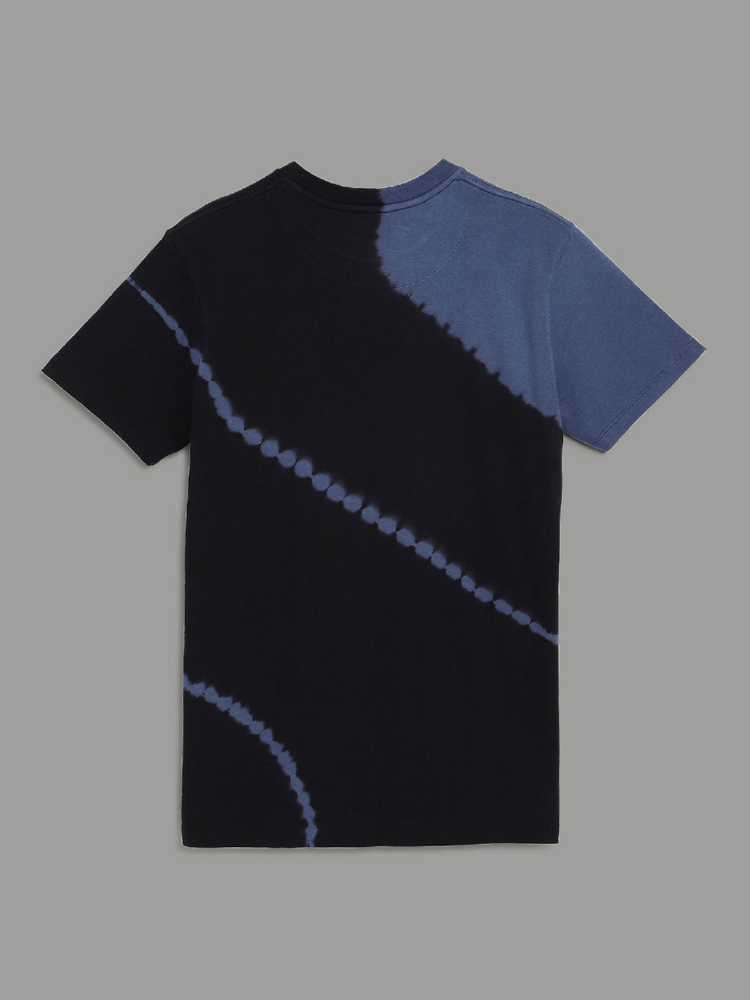 Dragon Ball Z Black Purple Tie Dye Tshirt For Men