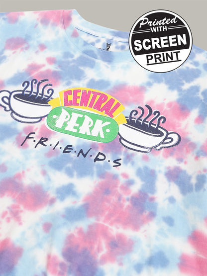 Friends Tie-Dye Regular Fit Tshirt  Men