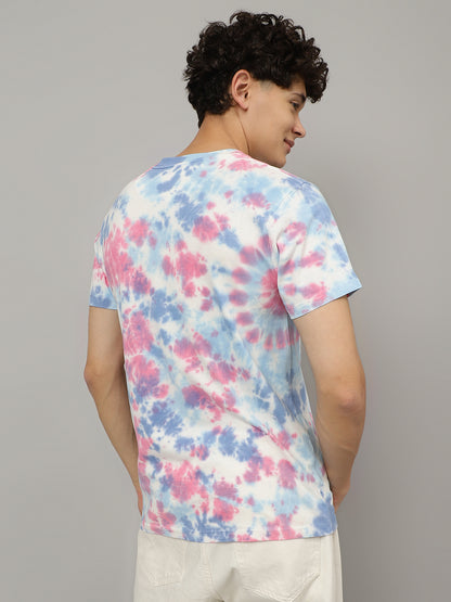 Friends Tie-Dye Regular Fit Tshirt  Men