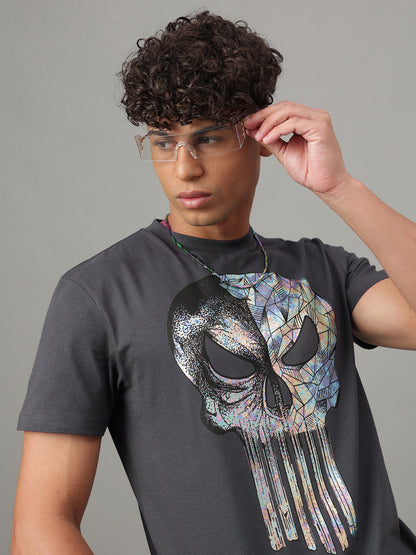 Punisher Grey Tshirt  Men
