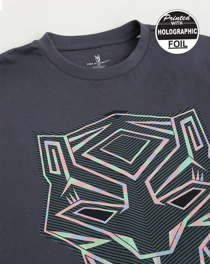 Black Panther Regular Fit Tshirt  Men