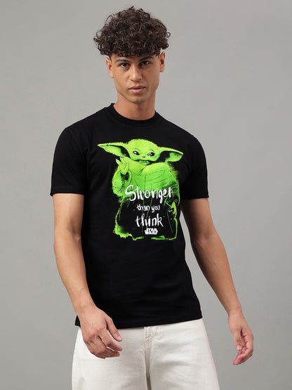 The Mandalorian Black Tshirt  Men