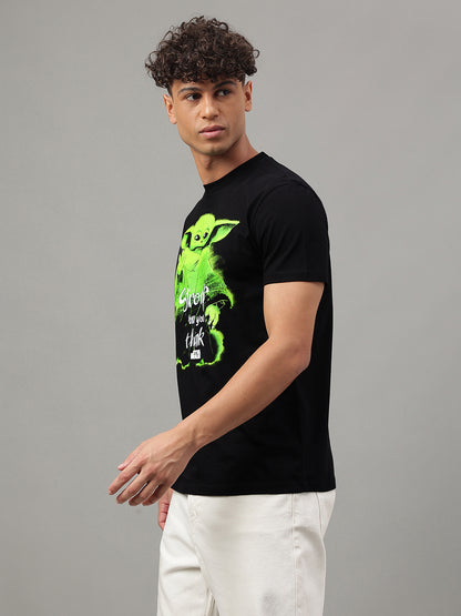 The Mandalorian Black Tshirt  Men