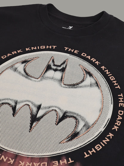 Batman Black & Rust Tye Dye Tshirt For Men