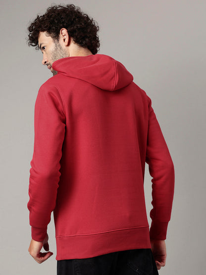 Superman Red Hoodie  Men