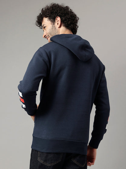 Captain America Blue Hoodie  Men