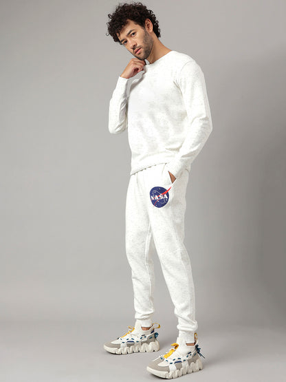 NASA White Jogger  Men
