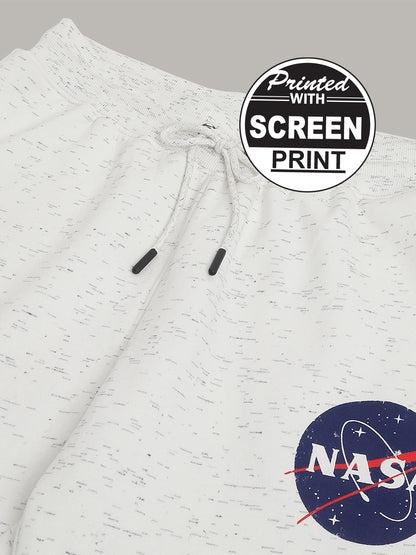 NASA White Jogger  Men