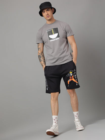 Naruto Black Shorts  Men