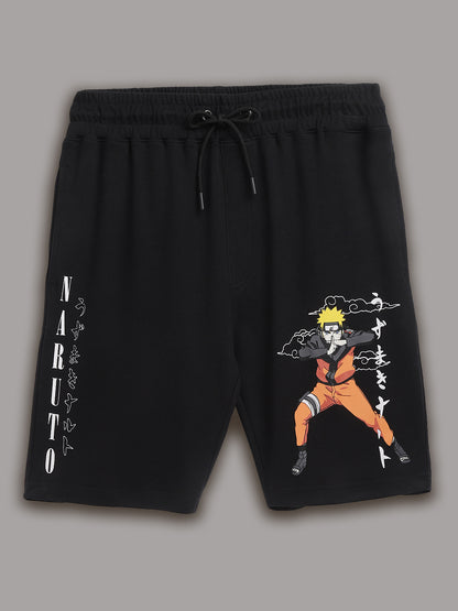 Naruto Black Shorts  Men