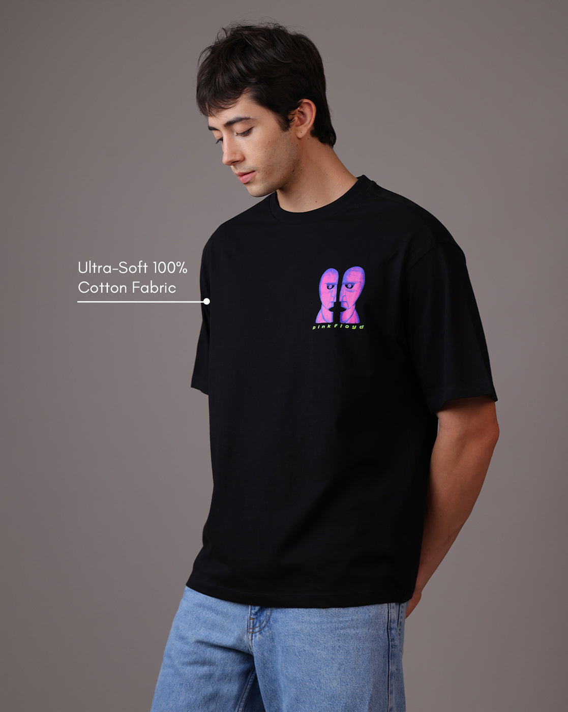 Pink Floyd Oversized Tshirt For Men