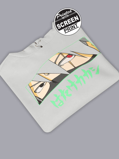 Naruto Oversized Blue Hoodie  Men
