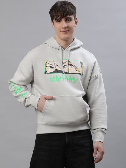 Naruto Oversized Blue Hoodie  Men