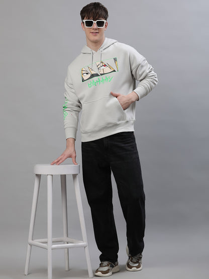 Naruto Oversized Blue Hoodie  Men
