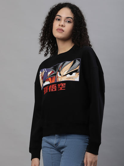 Dragon Ball Z Black Sweatshirt  Women