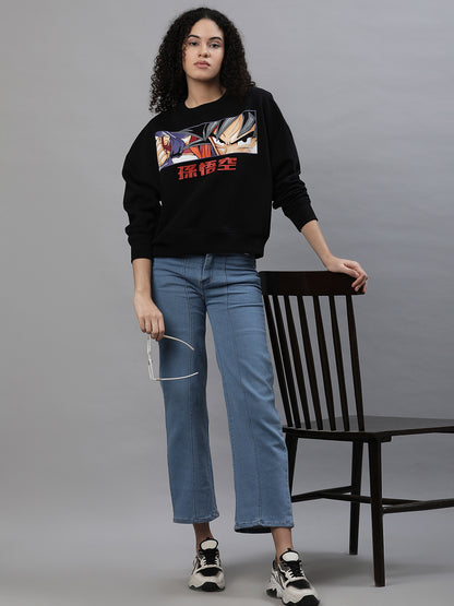 Dragon Ball Z Black Sweatshirt  Women